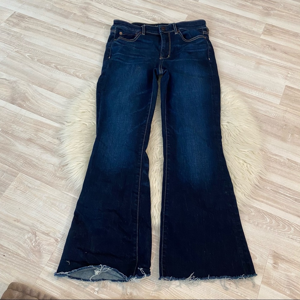 American Eagle super hi rise flare